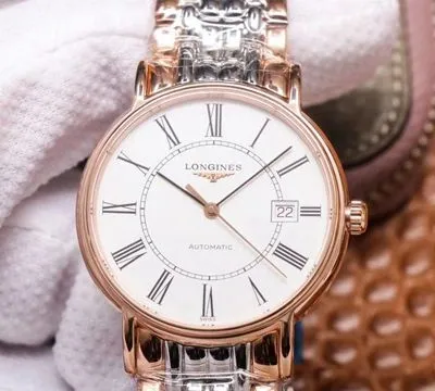 Longines Presence L4.921.1.11.7 RM Factory 1:1 Best Edition Replica Watch Stainless Steel Bezel